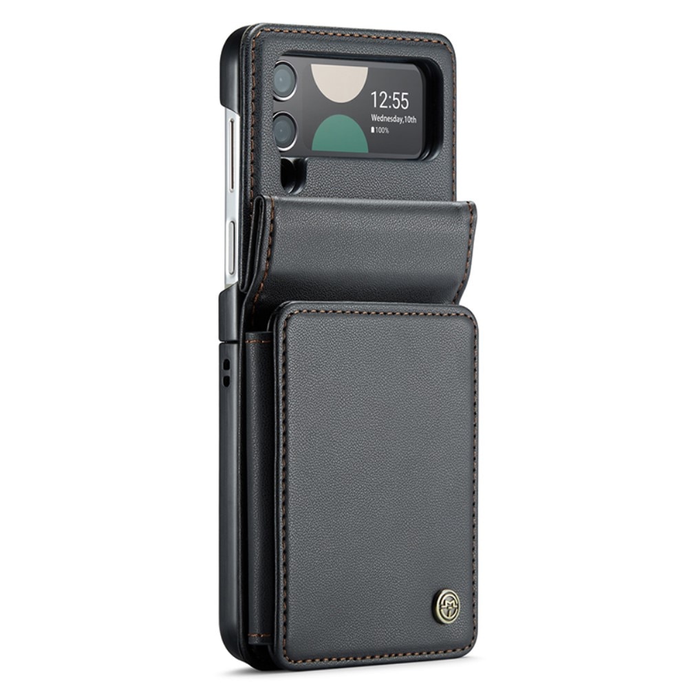 Funda con tarjetero anti-RFID Samsung Galaxy Z Flip 4 negro