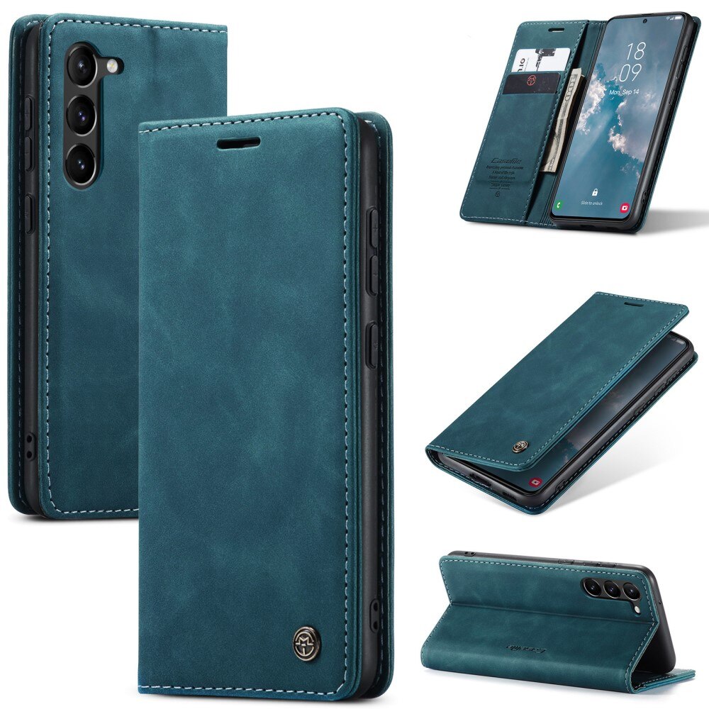 Funda delgada con solapa Samsung Galaxy S24 Plus azul