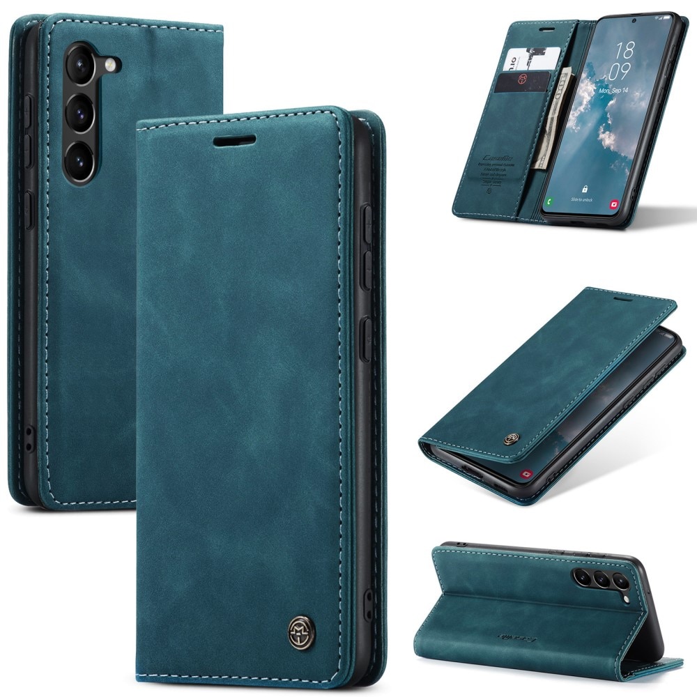 Funda delgada con solapa Samsung Galaxy S24 Azul