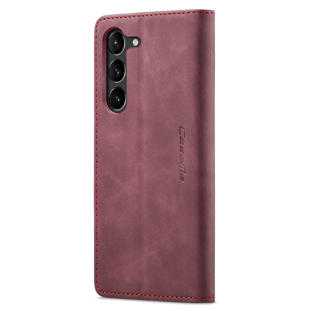 Funda delgada con solapa Samsung Galaxy S24 Rojo