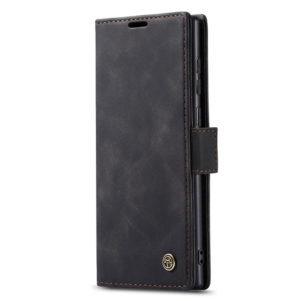 Funda delgada con solapa Samsung Galaxy S24 Ultra Negro