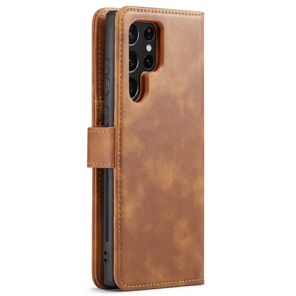 Cartera Magnet Wallet Samsung Galaxy S24 Ultra Cognac