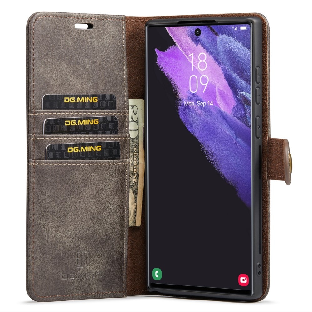 Cartera Magnet Wallet Samsung Galaxy S24 Ultra Brown