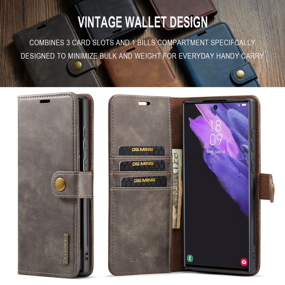 Cartera Magnet Wallet Samsung Galaxy S24 Ultra Brown