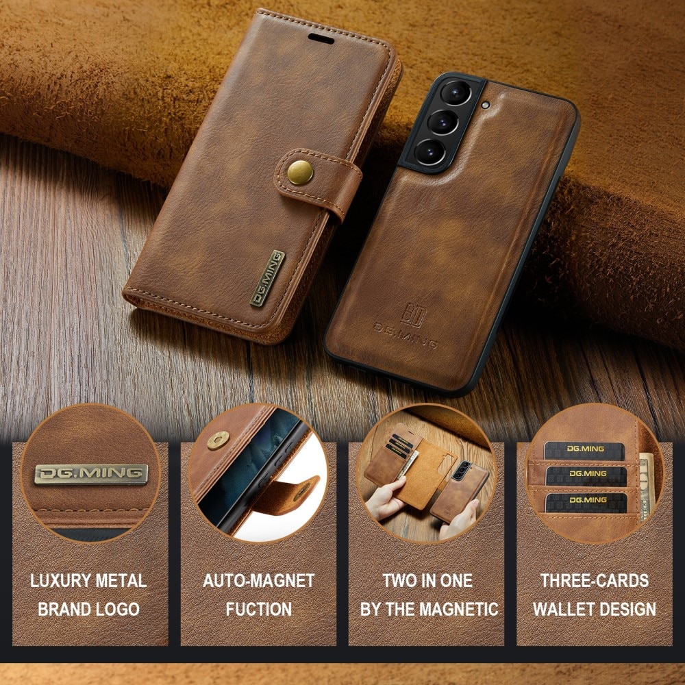 Cartera Magnet Wallet Samsung Galaxy S24 Cognac