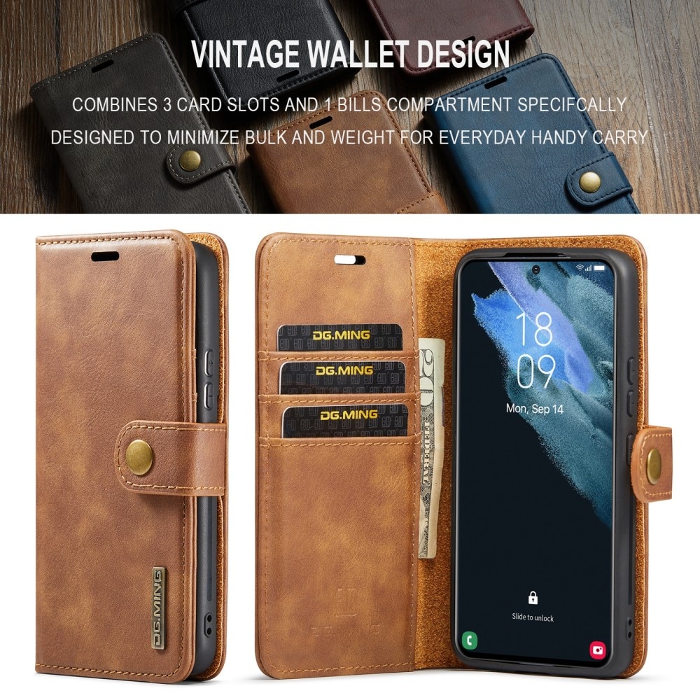 Cartera Magnet Wallet Samsung Galaxy S24 Cognac