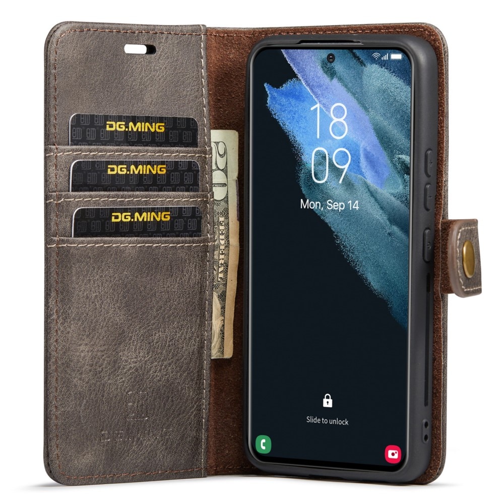 Cartera Magnet Wallet Samsung Galaxy S24 Plus Brown