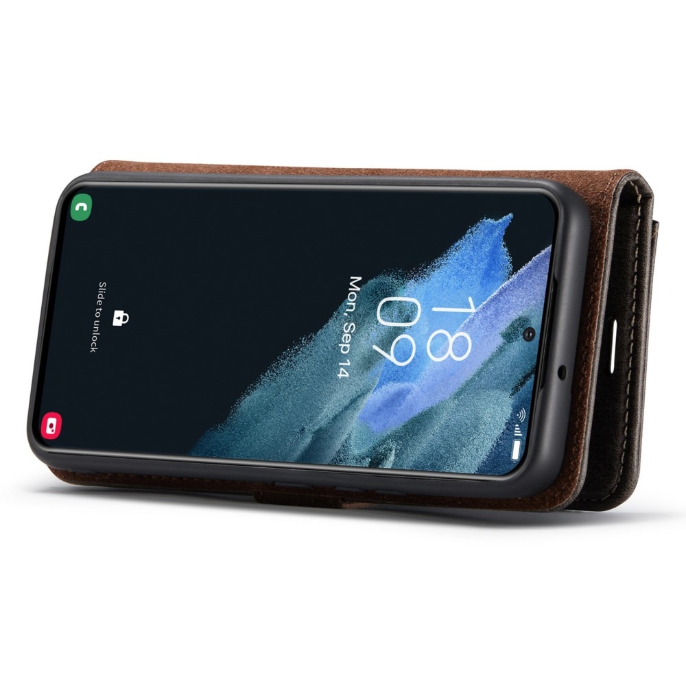 Cartera Magnet Wallet Samsung Galaxy S24 Plus Brown