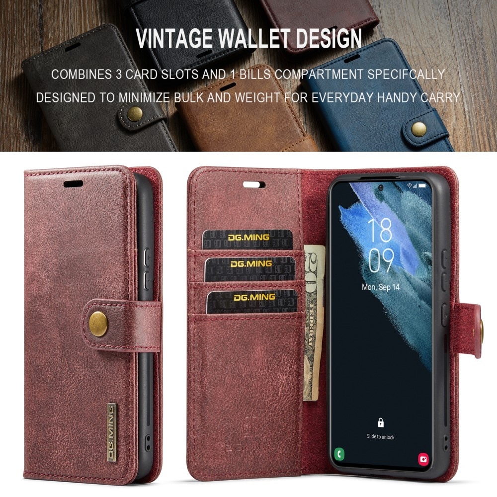 Cartera Magnet Wallet Samsung Galaxy S24 Plus Red