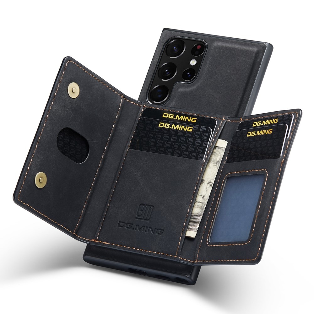 Funda Magnetic Card Slot Samsung Galaxy S24 Ultra Black