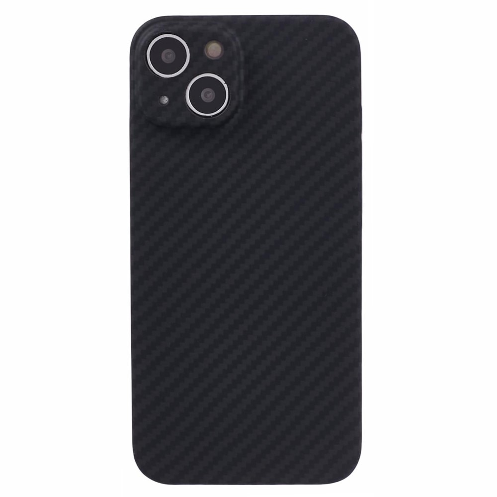 Fundas delgada Fibra de aramida iPhone 15 Plus negro
