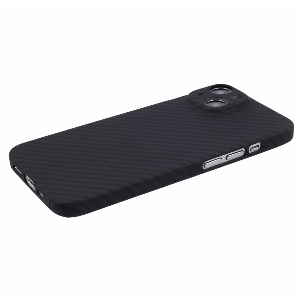 Fundas delgada Fibra de aramida iPhone 15 Plus negro