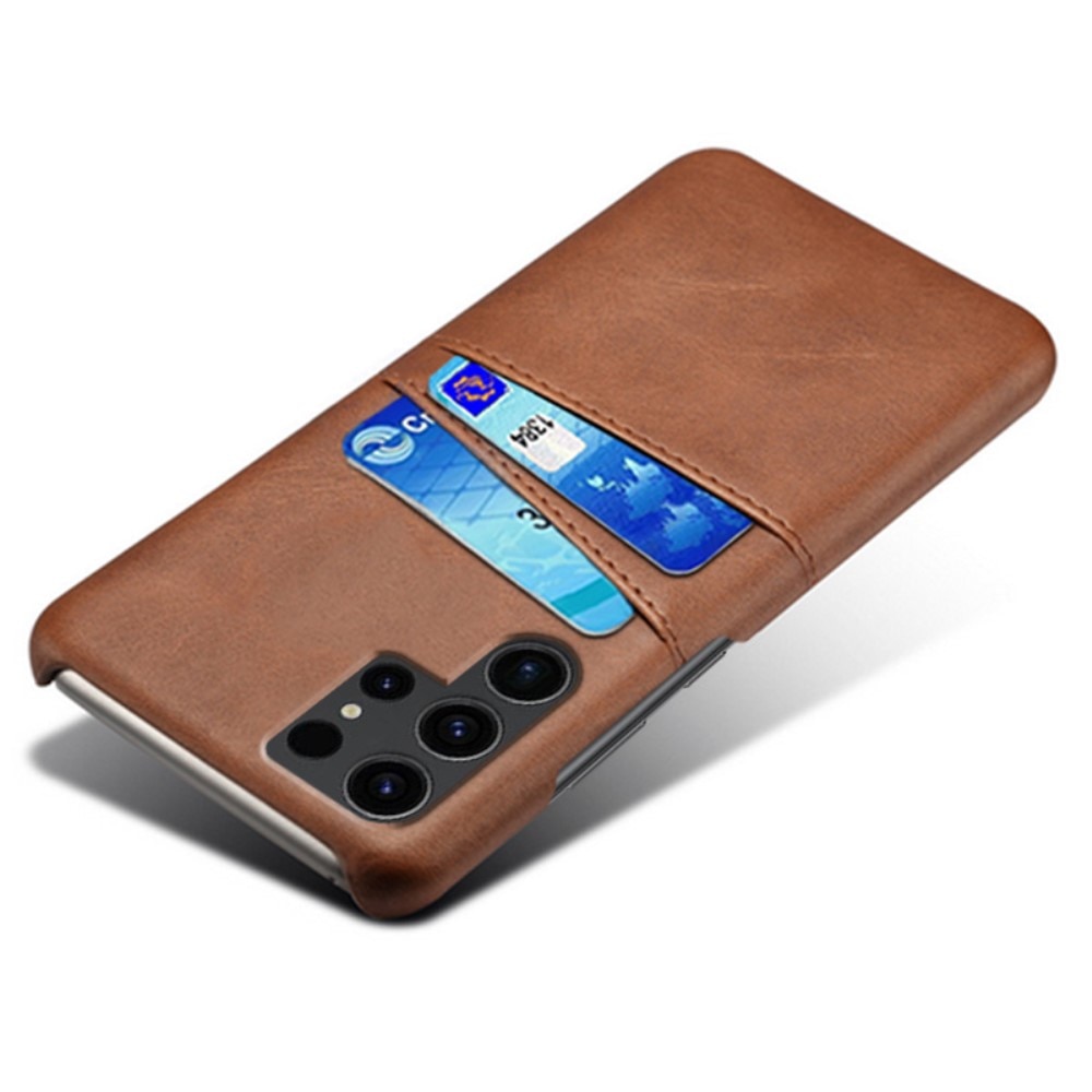 Funda Card Slots Samsung Galaxy S24 Ultra marrón