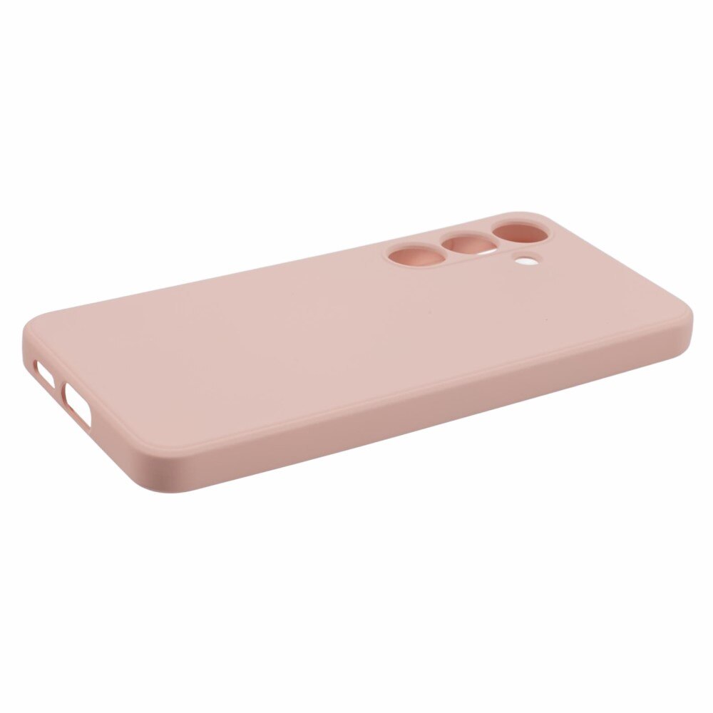 Funda TPU resistente a los golpes Samsung Galaxy S24 rosado