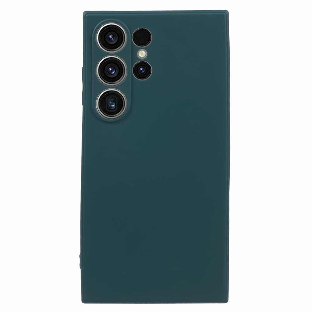Funda TPU resistente a los golpes Samsung Galaxy S24 Ultra Verde