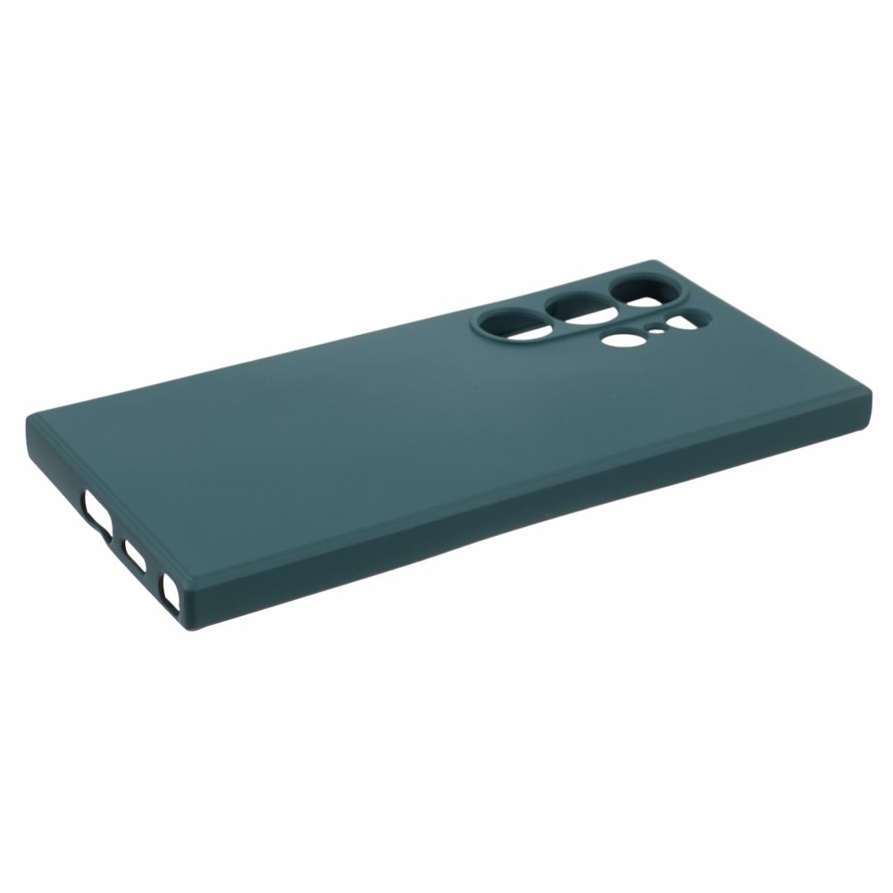 Funda TPU resistente a los golpes Samsung Galaxy S24 Ultra Verde