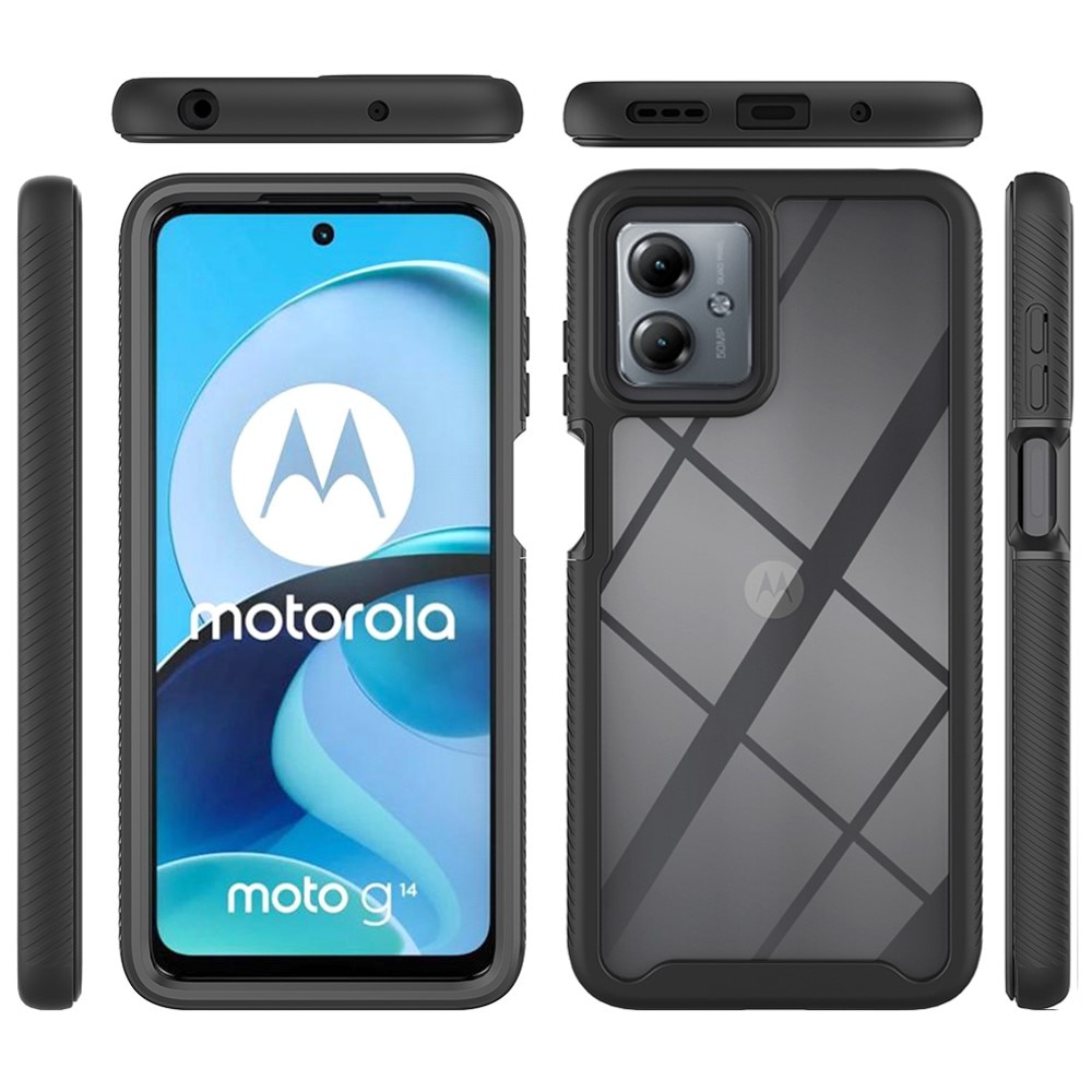 Funda Full Protection Motorola Moto G14 negro