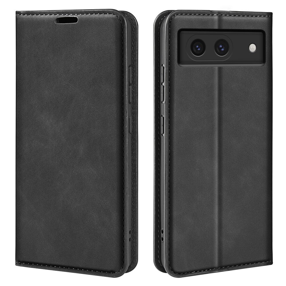 Funda delgada cartera Google Pixel 8a negro