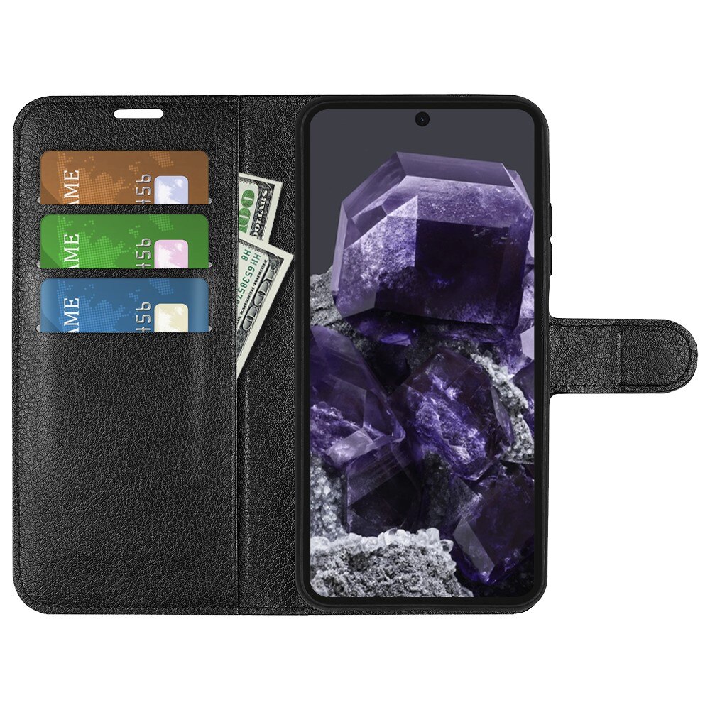Funda cartera Google Pixel 8a Negro