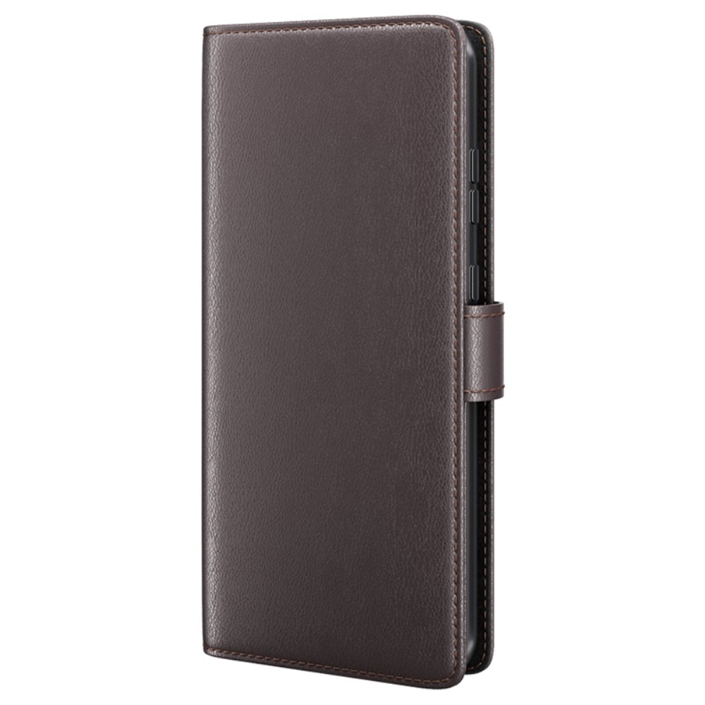 Funda de cuero genuino Samsung Galaxy S24 Ultra, Marrón