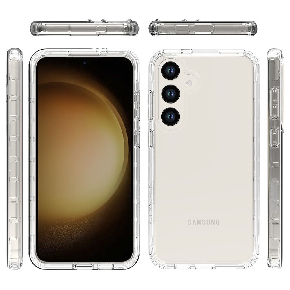Funda Full Protection Samsung Galaxy S24 Plus transparente