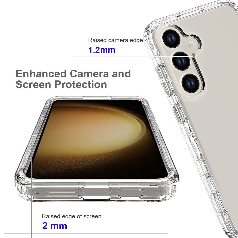 Funda Full Protection Samsung Galaxy S24 Plus transparente
