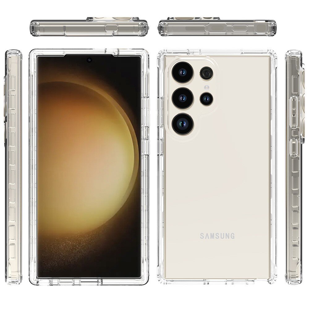 Funda Full Protection Samsung Galaxy S24 Ultra transparente