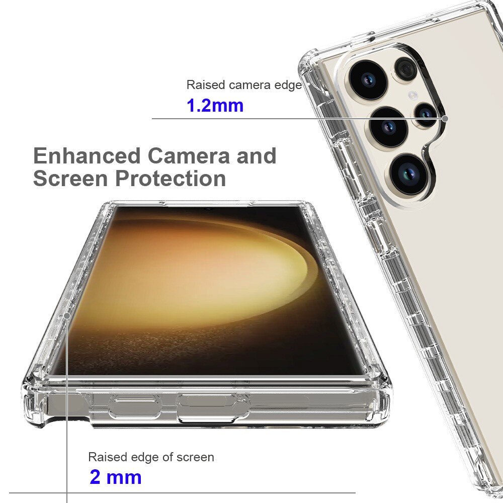 Funda Full Protection Samsung Galaxy S24 Ultra transparente