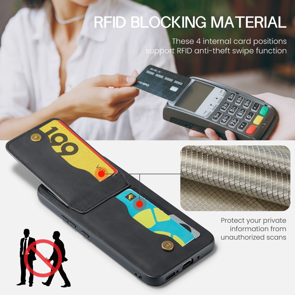 Funda Multi-Slot anti-RFID Samsung Galaxy S23 FE negro