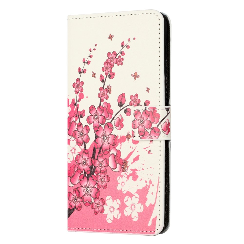 Cartera Samsung Galaxy A55 flores de cerezo