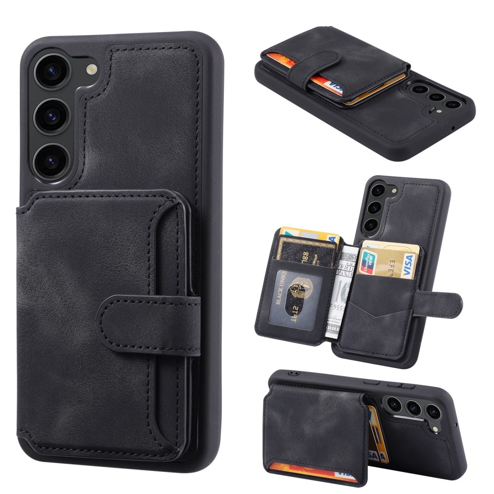 Funda con tarjetero anti-RFID Multi-slot Samsung Galaxy S24 negro