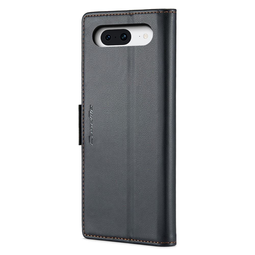 Funda delgada con solapa anti-RFID Google Pixel 8a Negro