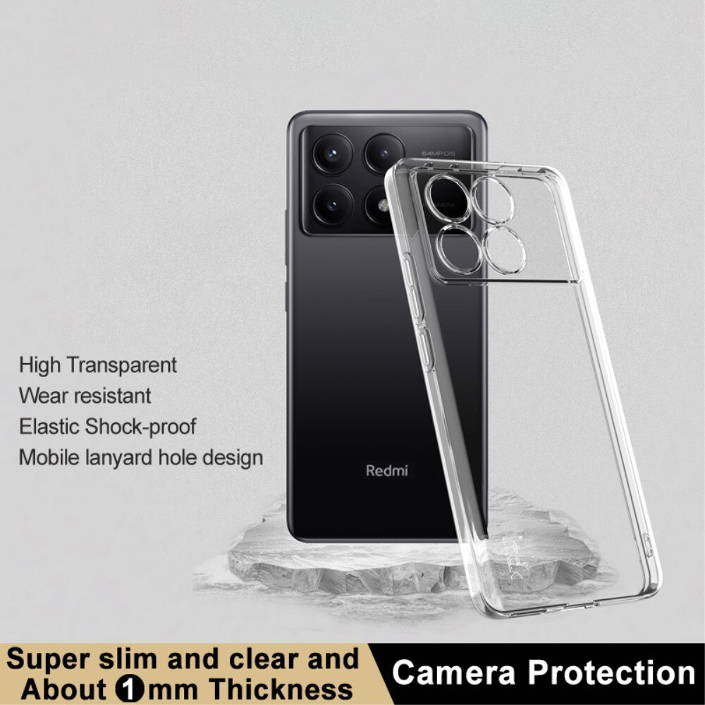 Funda TPU Case Xiaomi Poco X6 Pro Transparente
