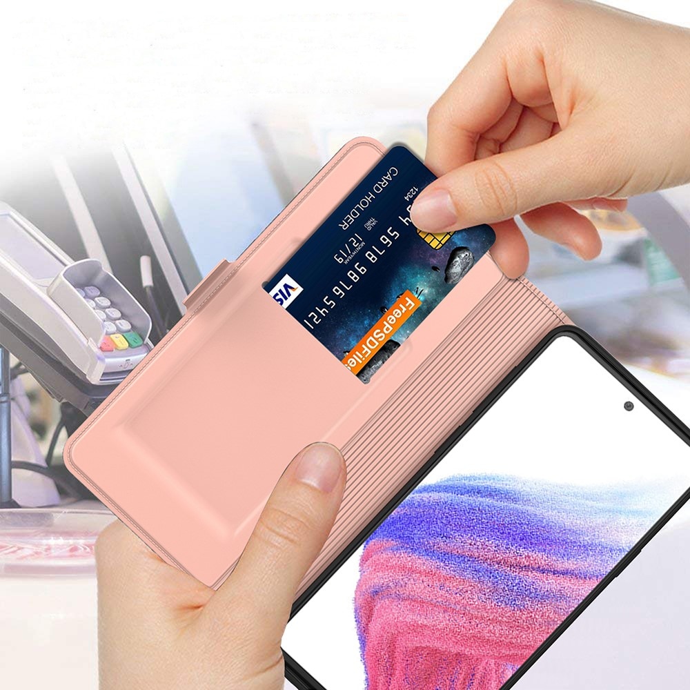 Cartera Slim Card Wallet Samsung Galaxy S24 Ultra oro rosa