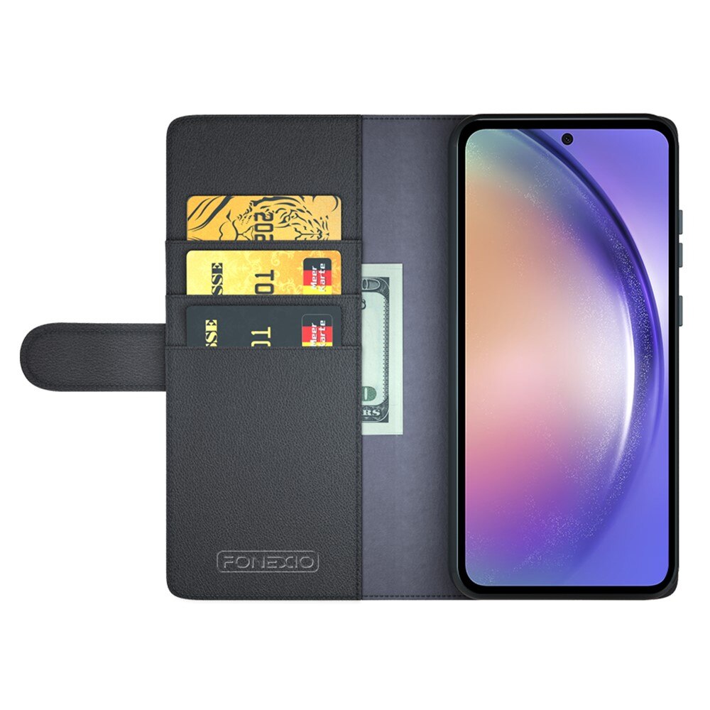 Kit para Samsung Galaxy A55 : Funda cartera y protector de pantalla