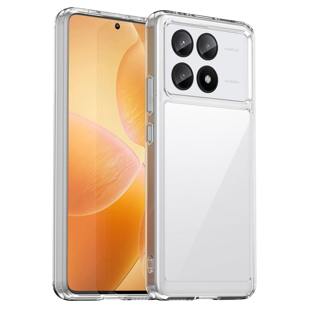 Funda híbrida para Xiaomi Poco X6 Pro transparente