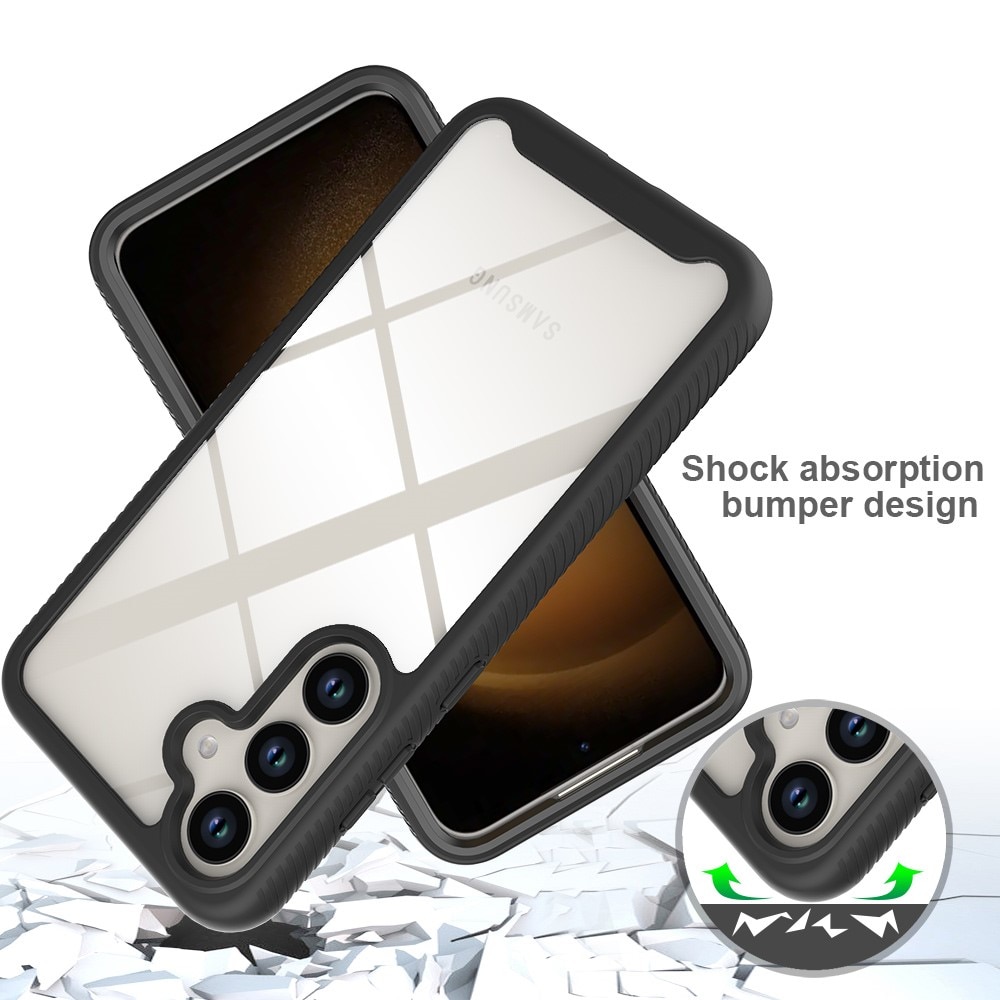 Funda con cobertura total Samsung Galaxy S24 Plus Negro