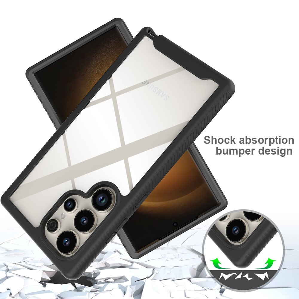 Funda con cobertura total Samsung Galaxy S24 Ultra Negro