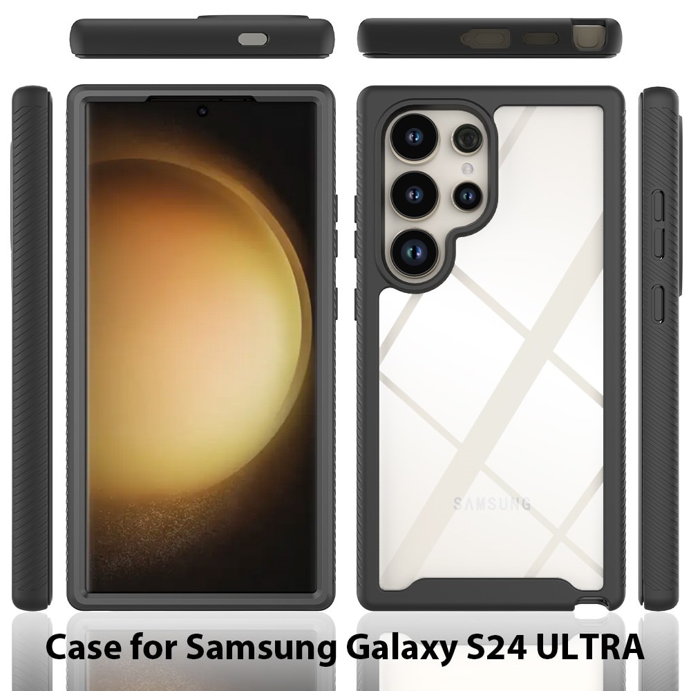 Funda con cobertura total Samsung Galaxy S24 Ultra Negro