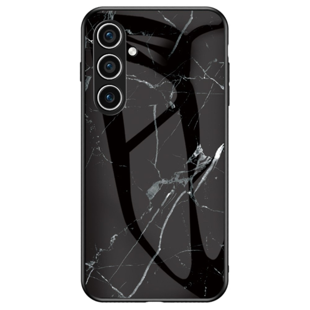 Funda vidrio templado Samsung Galaxy S24 mármol negro
