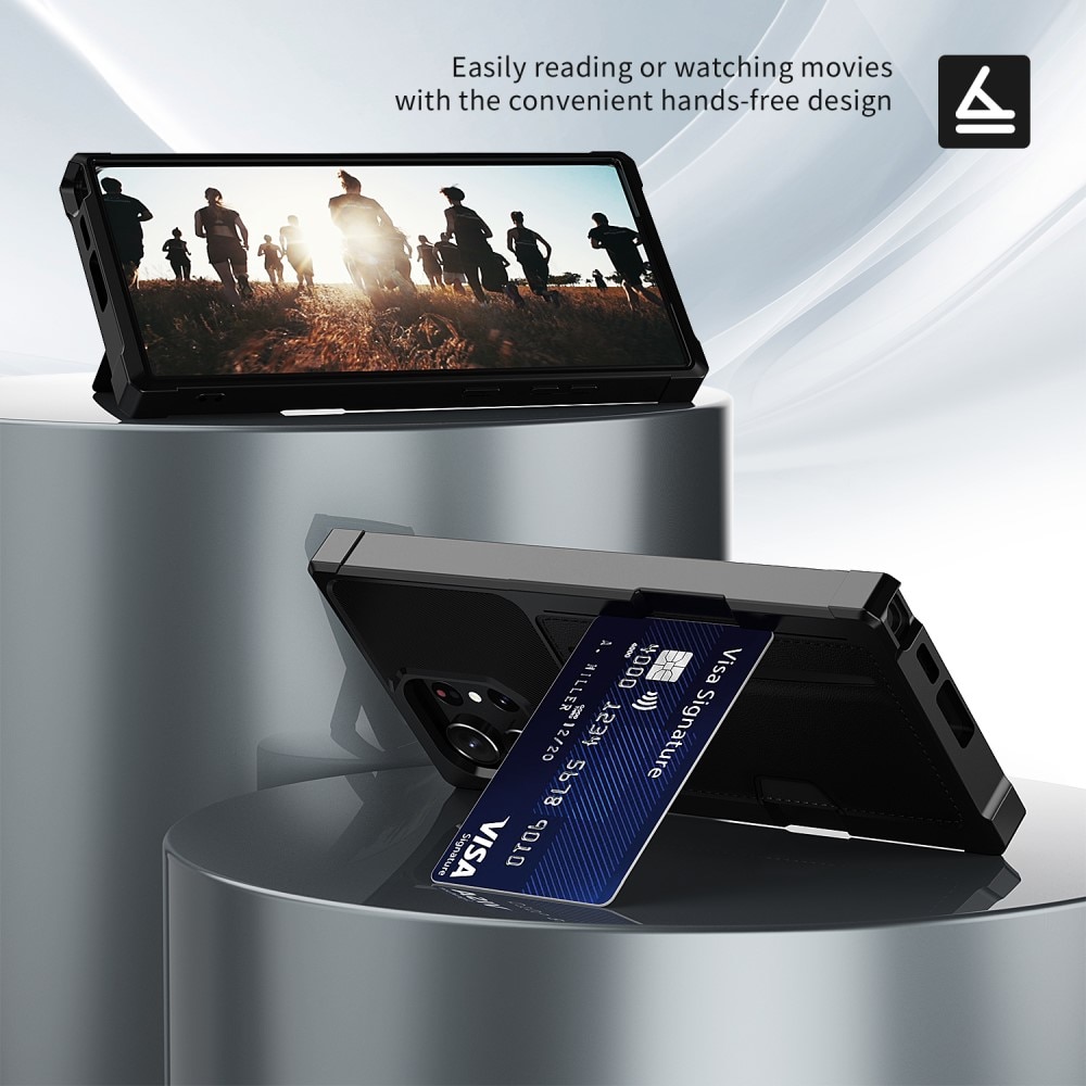 Funda Tough Card Case Samsung Galaxy S24 Ultra negro
