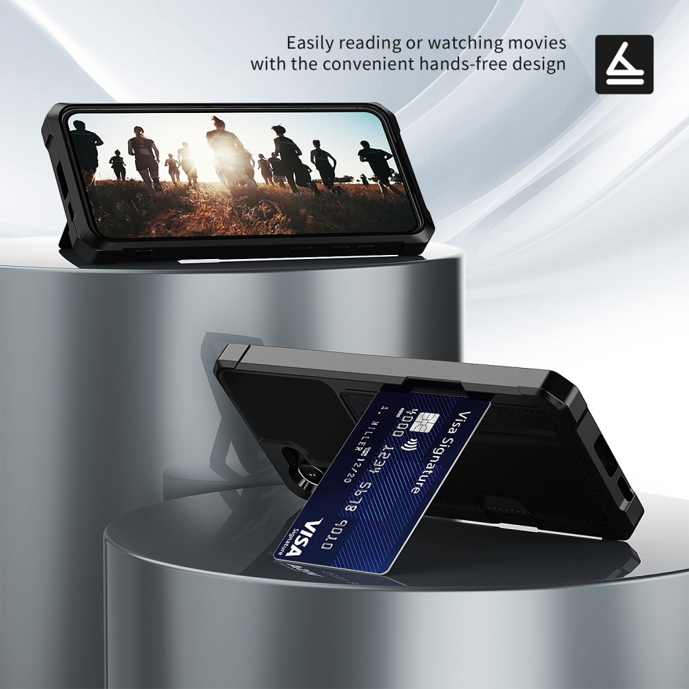 Funda Tough Card Case Samsung Galaxy S24 negro