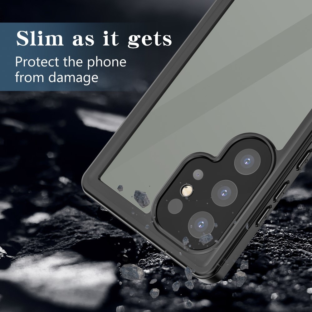Funda Híbrida Impermeable Samsung Galaxy S24 Ultra transparente