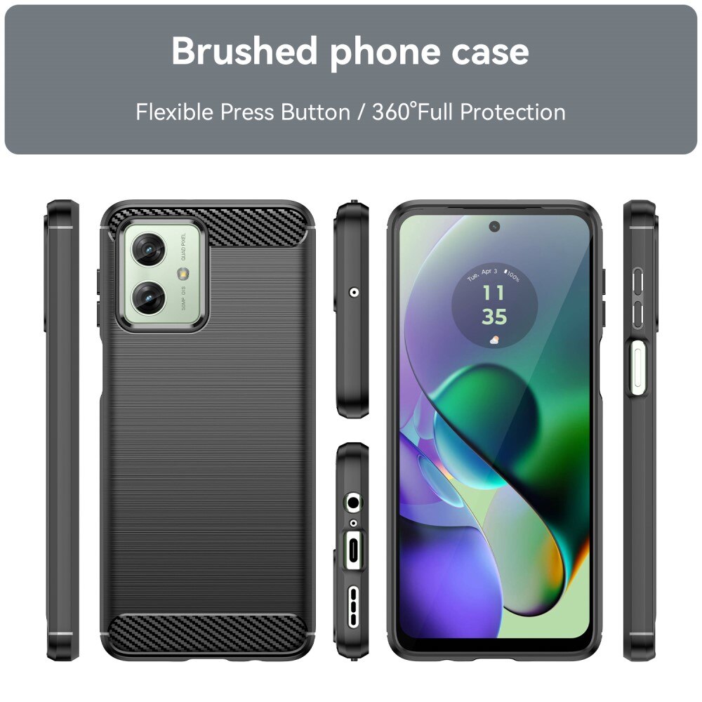 Funda TPU Brushed Motorola Moto G54 [F