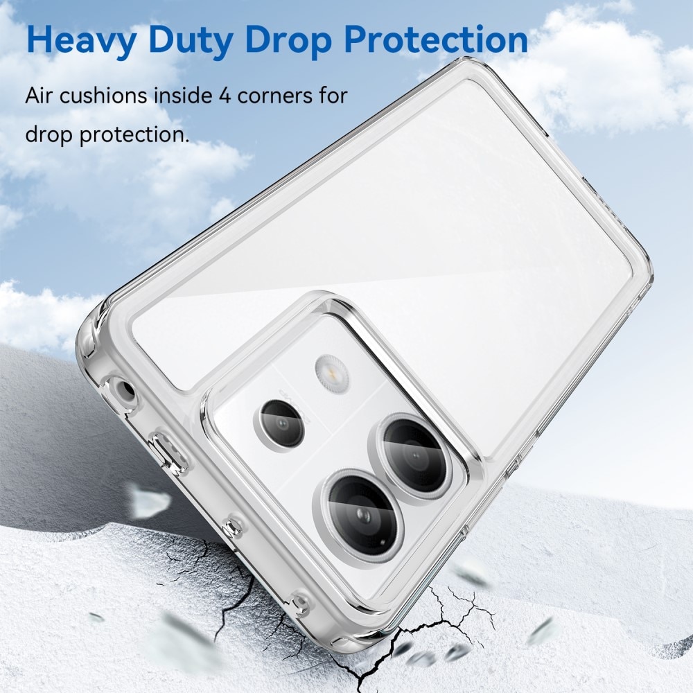 Funda Híbrida Crystal Hybrid Xiaomi Redmi Note 13 Pro 5G transparente