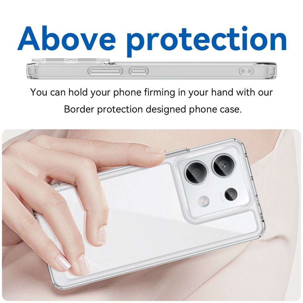 Funda Híbrida Crystal Hybrid Xiaomi Redmi Note 13 Pro 5G transparente