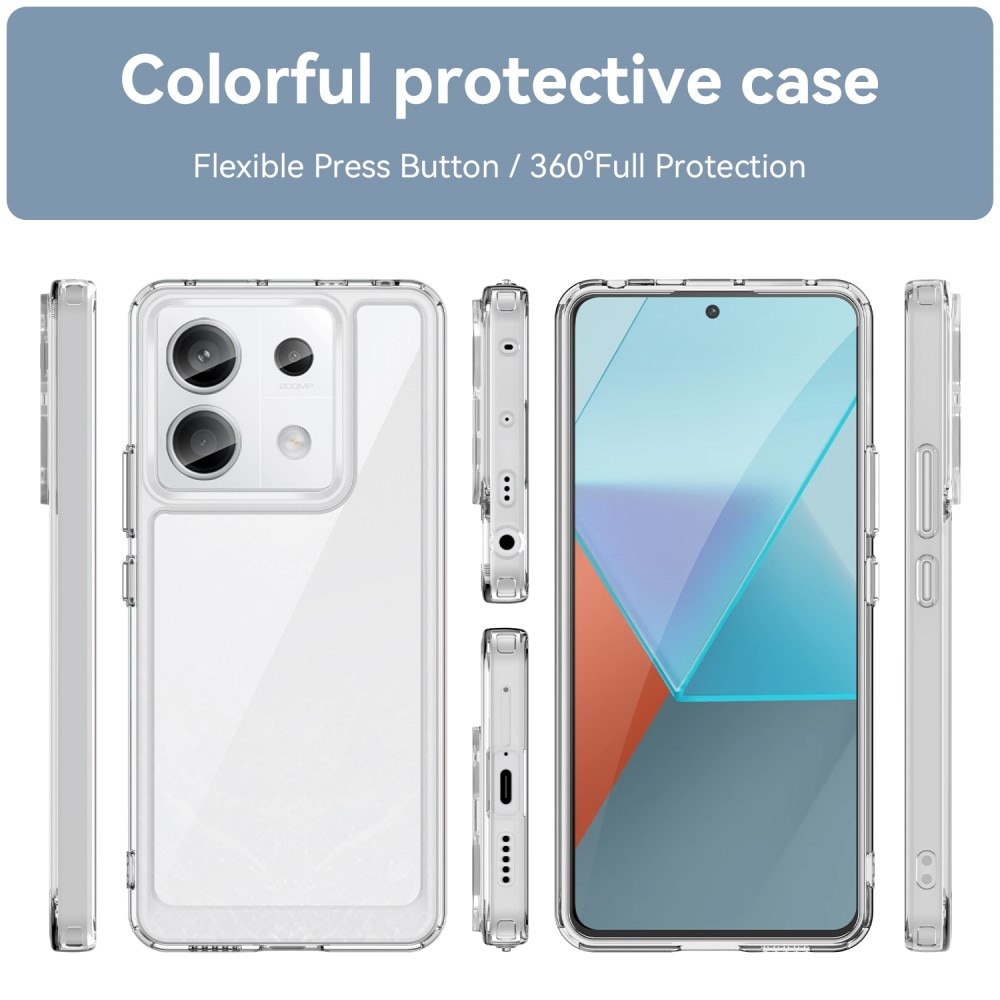 Funda Híbrida Crystal Hybrid Xiaomi Redmi Note 13 Pro 5G transparente