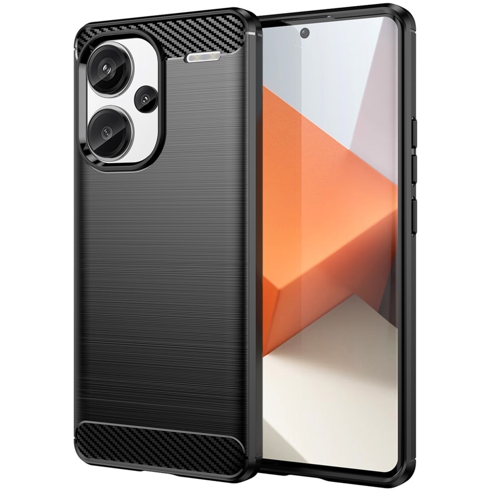 Funda TPU Brushed Xiaomi Redmi Note 13 Pro Plus Black