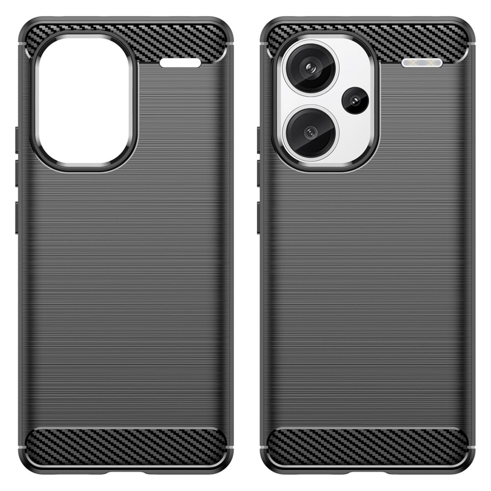 Funda TPU Brushed Xiaomi Redmi Note 13 Pro Plus Black