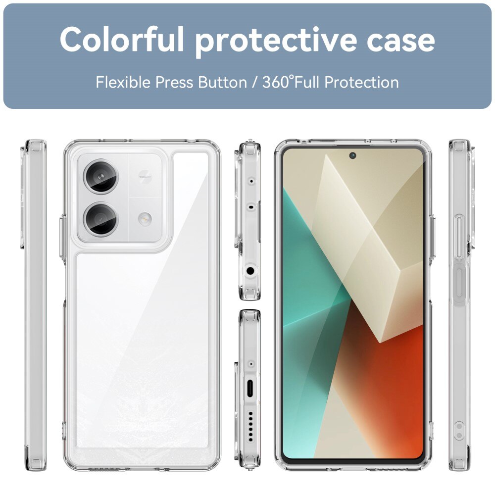 Funda Híbrida Crystal Hybrid Xiaomi Redmi Note 13 transparente